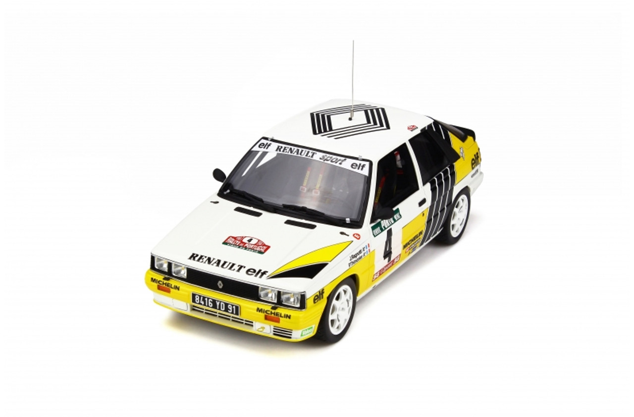 1/18 OTTO Renault R11 Turbo Rallye du Portugal Resin Car Model