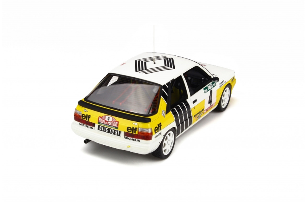 1/18 OTTO Renault R11 Turbo Rallye du Portugal Resin Car Model