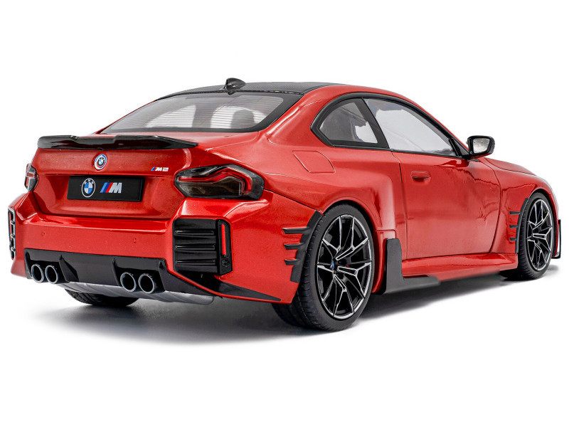 1/18 Solido 2024 BMW M2 G87 with M Performance Parts (Toronto Metallic Red) Diecast Car Model