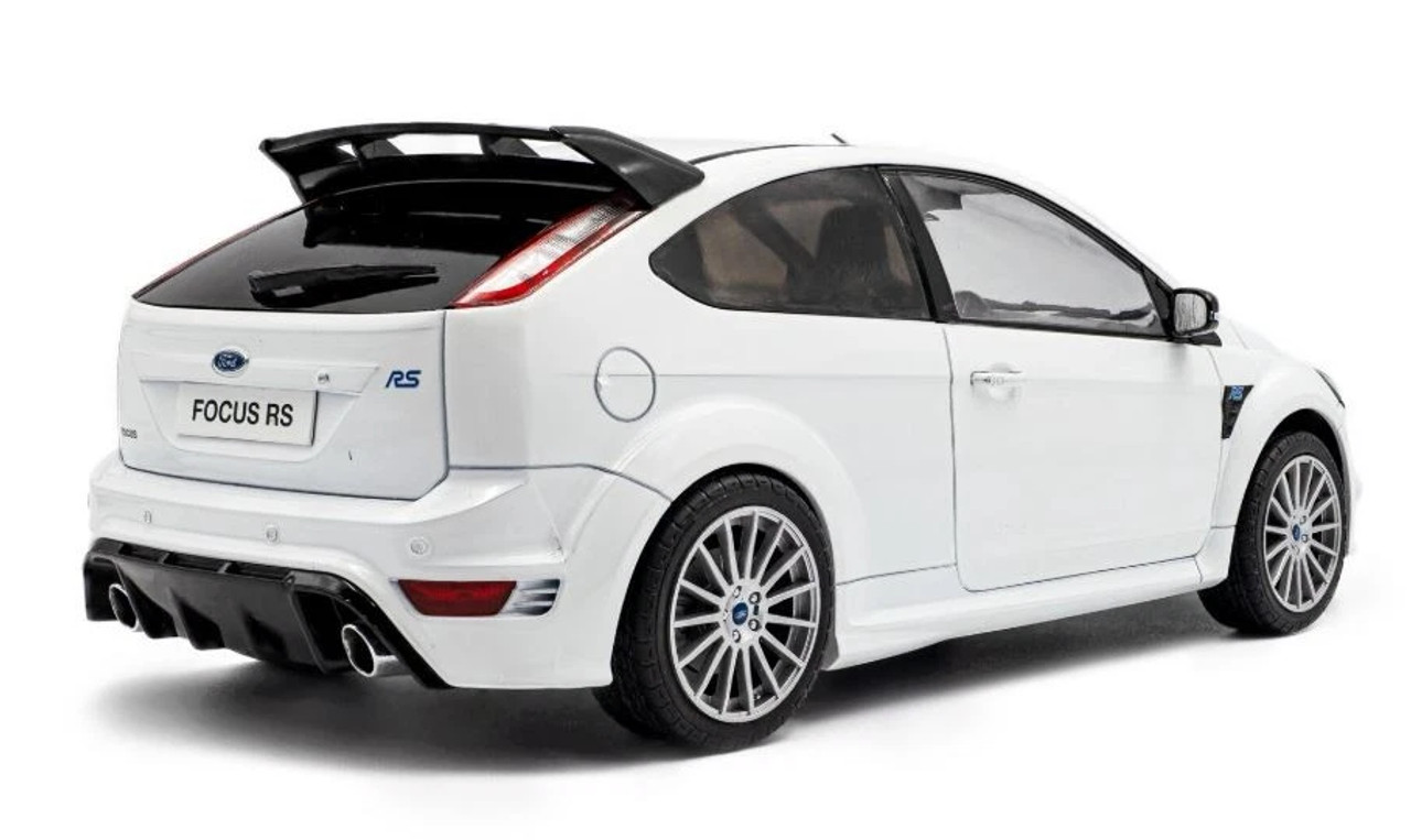 1/18 Solido 2009 Ford Focus RS MK2 Pack RS Plus (Frozen White) Diecast Car Model 1/18 Solido 2009 Ford Focus RS MK2 Pack RS Plus (Frozen White) Diecast Car Model
