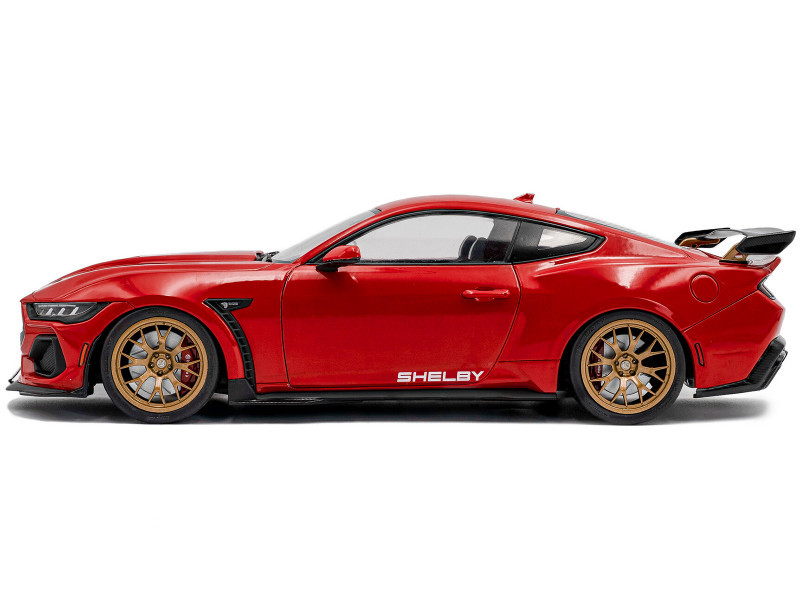 1/18 Solido 2025 Ford Shelby Mustang Super Snake (Race Red
