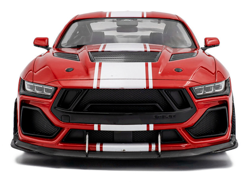301-043 ソリド 1/18 フォード SHELBY MUSTANG 1/18 Solido 2025 Ford Shelby Mustang Super Snake (Race Red