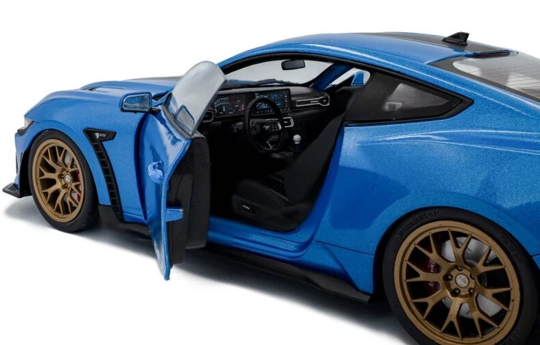 1/18 Solido 2025 Ford Shelby Mustang Super Snake (Grabber Blue