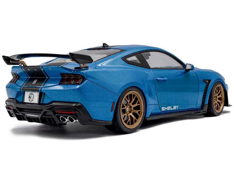 1/18 Solido 2025 Ford Shelby Mustang Super Snake (Grabber Blue
