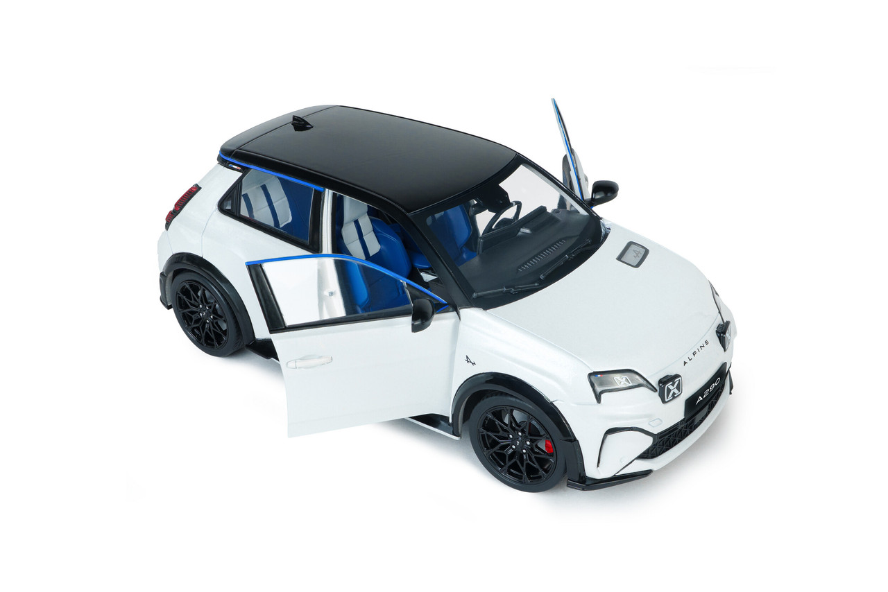 1/18 Solido 2024 Renault Alpine A290 GTS (White) Diecast Car Model