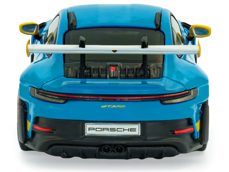 1/43 Solido 2023 Porsche 911 992 GT3 RS Tribute 24H Daytona 2003 (Riviera Blue) Diecast Car Model
