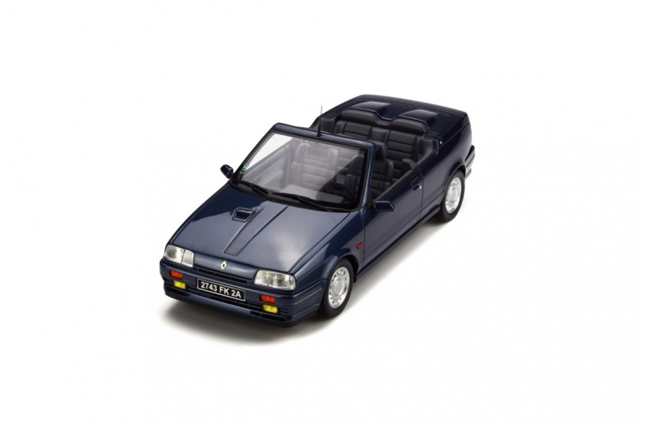 1/18 OTTO Renault 19 16S Cabriolet (Dark Blue) Resin Car