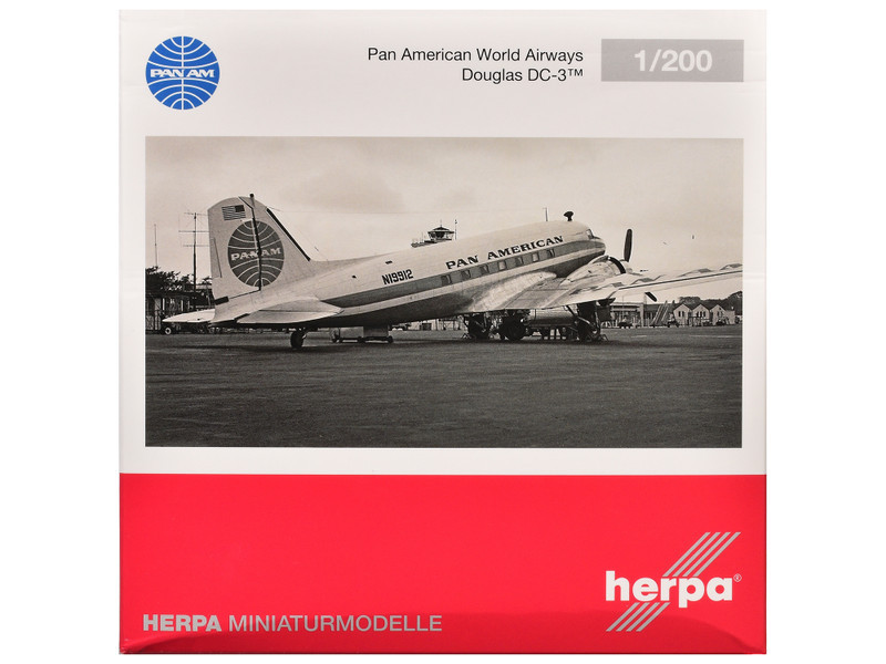 Douglas DC-3 Commercial Aircraft 
