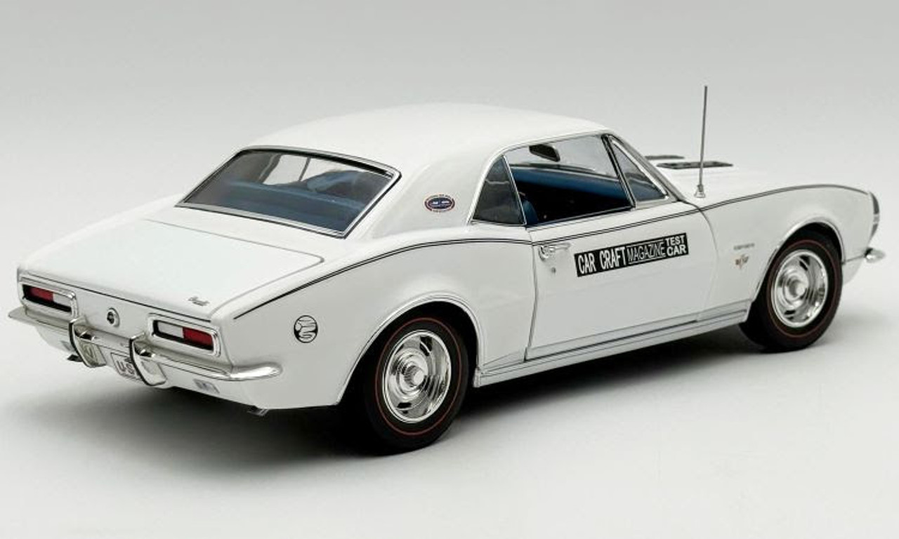 1/18 ACME 1967 Chevrolet Camaro RS/SS Car Craft Test Car Diecast Car Model 1/18 ACME 1967 Chevrolet Camaro RS/SS Car Craft Test Car Diecast Car Model