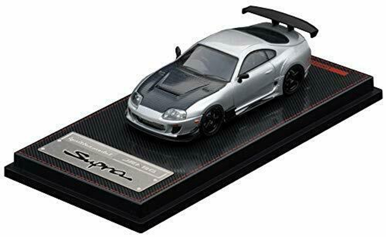 1/64 IG Ignition Model Toyota Supra (JZA80) RZ (Silver) Car Model