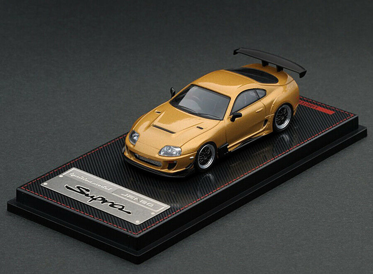 1/64 IG Ignition Model Toyota Supra (JZA80) RZ (Gold) Car Model