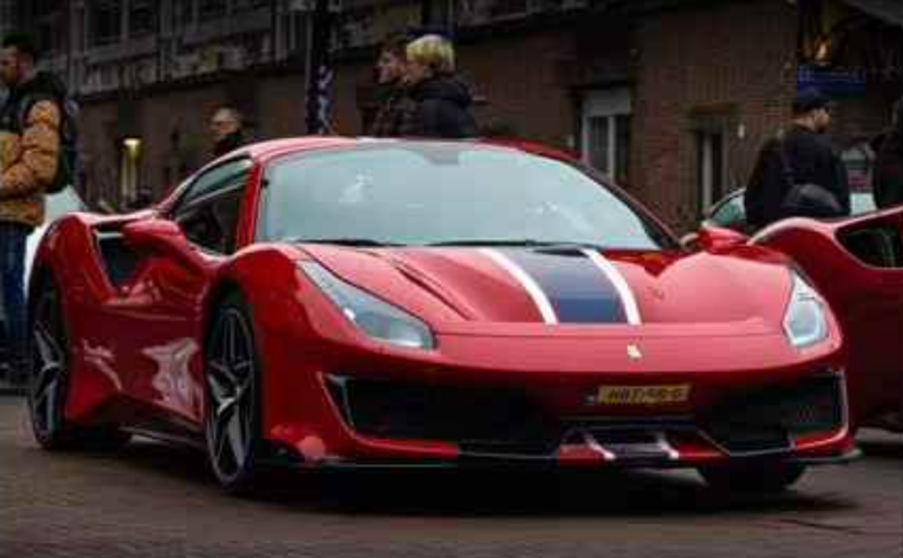 1/18 Dino Model Ferrari 488 Pista Spider (Rosso Corsa Red) Car Model