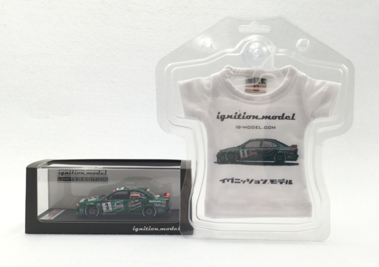 1/43 IG Ignition Model Nismo Festival 2019 limited! IG1965 NISSAN PRIMERA (#3) 1994 JTCC With Mini T-shirt