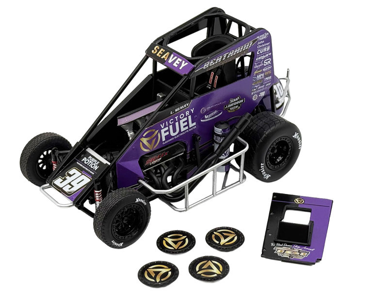 1/18 ACME 2025 #39 Victory Fuel Midget Car Logan Seavey Diecast