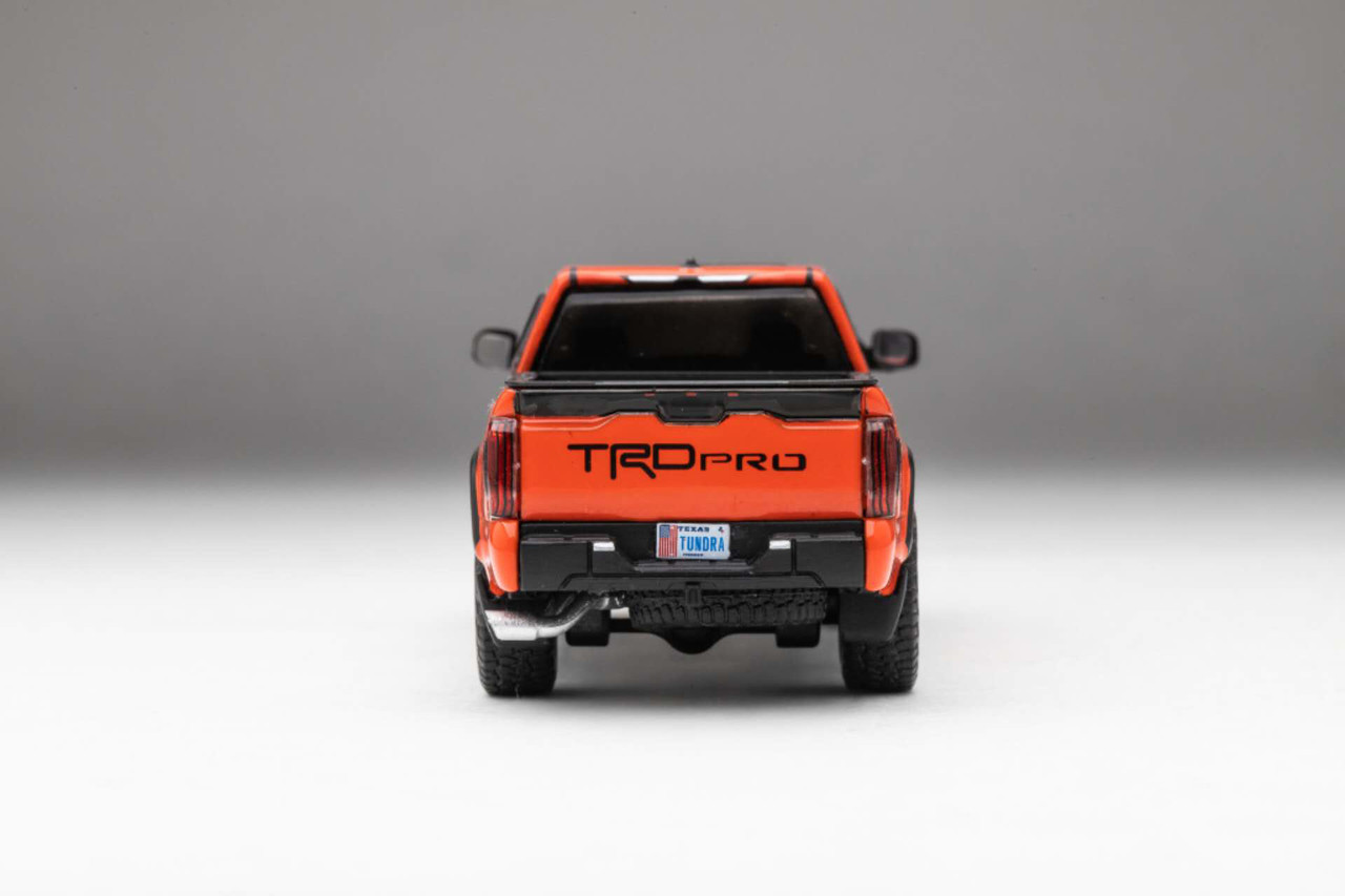 1/64 GCD Toyota Tundra TRD Pro (Solar Octane Orange) Diecast