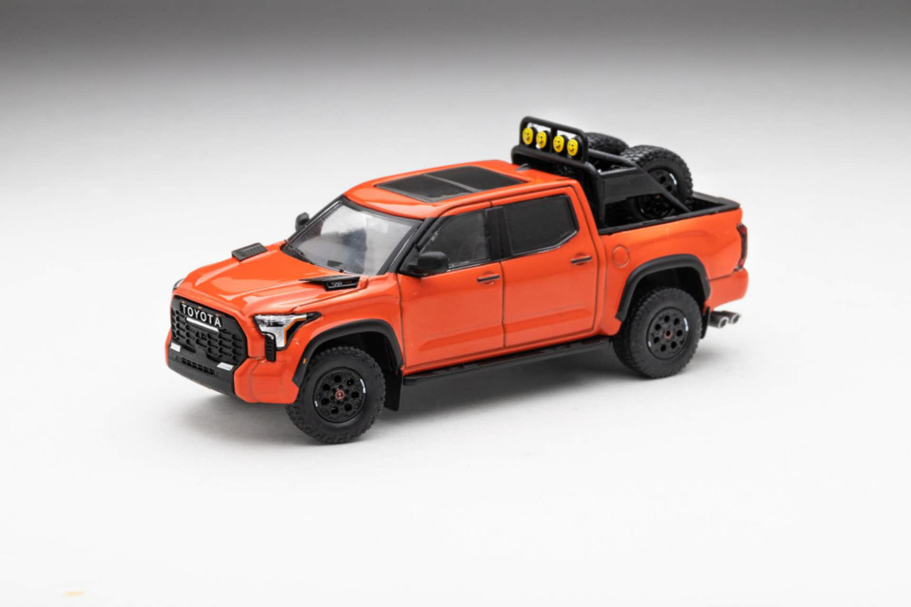 1/64 GCD Toyota Tundra TRD Pro (Solar Octane Orange) Diecast