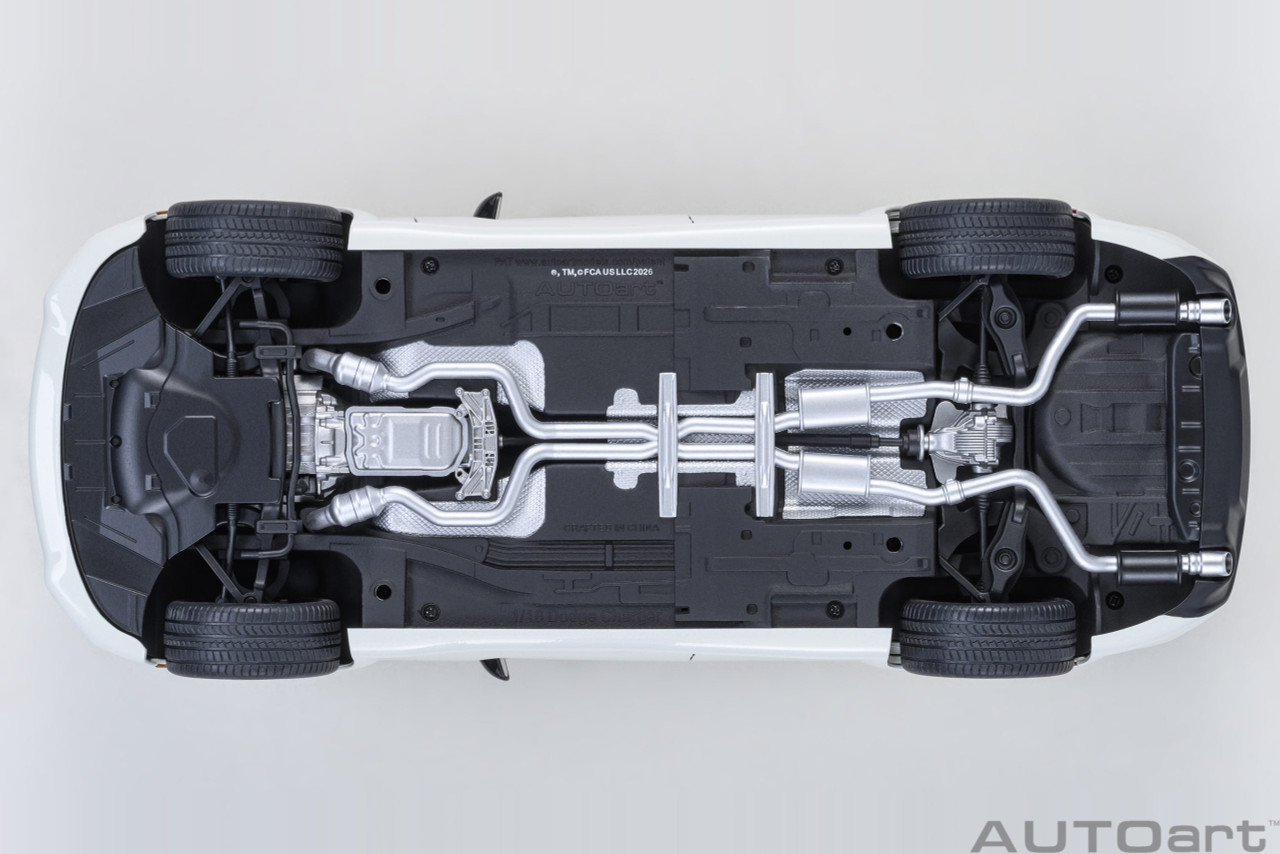 1/18 AUTOart Dodge Charger SRT Hellcat Redeye Jailbreak (Knuckle White) Car Model