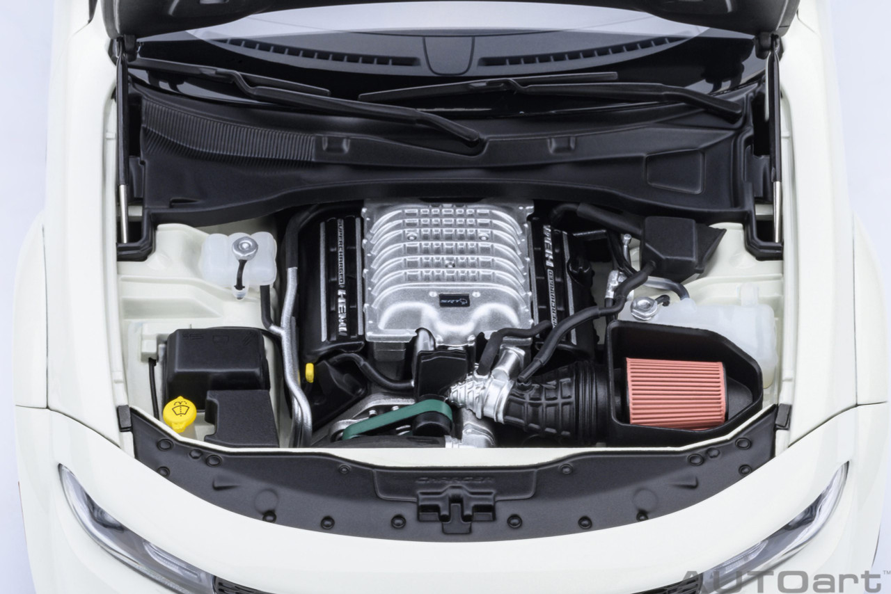 1/18 AUTOart Dodge Charger SRT Hellcat Redeye Jailbreak (Knuckle White) Car Model