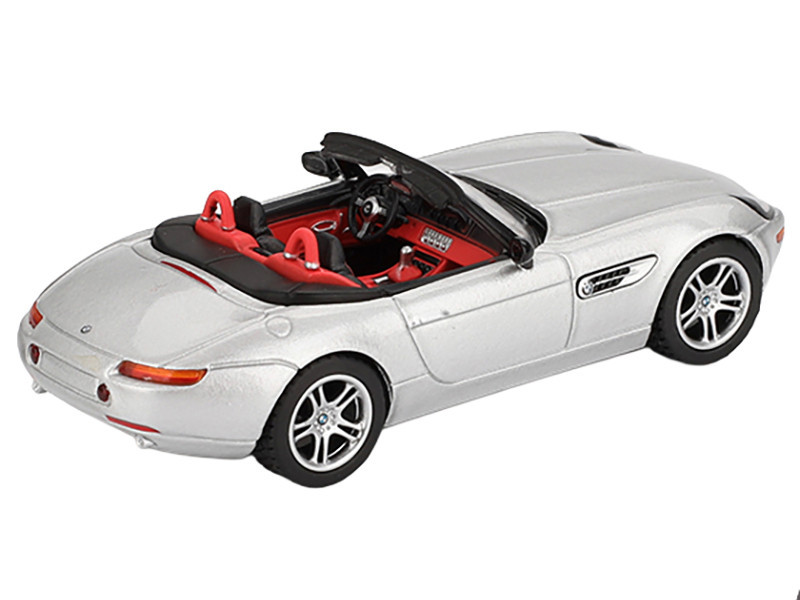 1/64 Mini GT BMW Z8 (Silver) Diecast Car Model - LIVECARMODEL.com