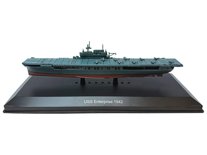 USS Enterprise (CV-6) Aircraft Carrier (1942) 1/1100 Diecast Model