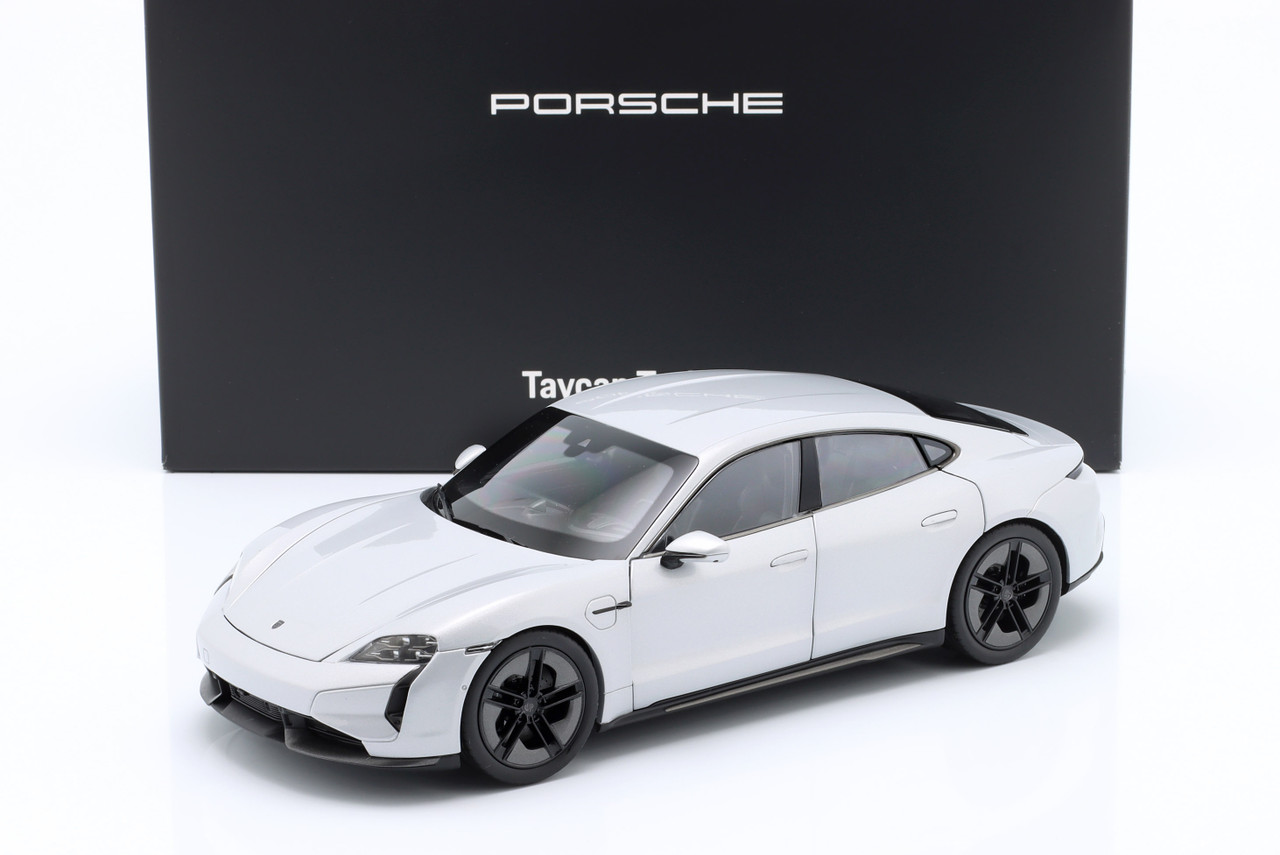 Hello専用ページ 1/18 Dealer Edition 2024 Porsche Taycan Turbo S (J1 PA) (Ice Grey