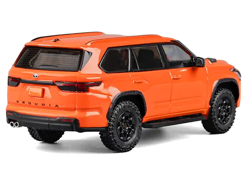 1/64 CM Model Toyota Sequoia TRD Pro (Solar Octane Orange) Diecast Car Model