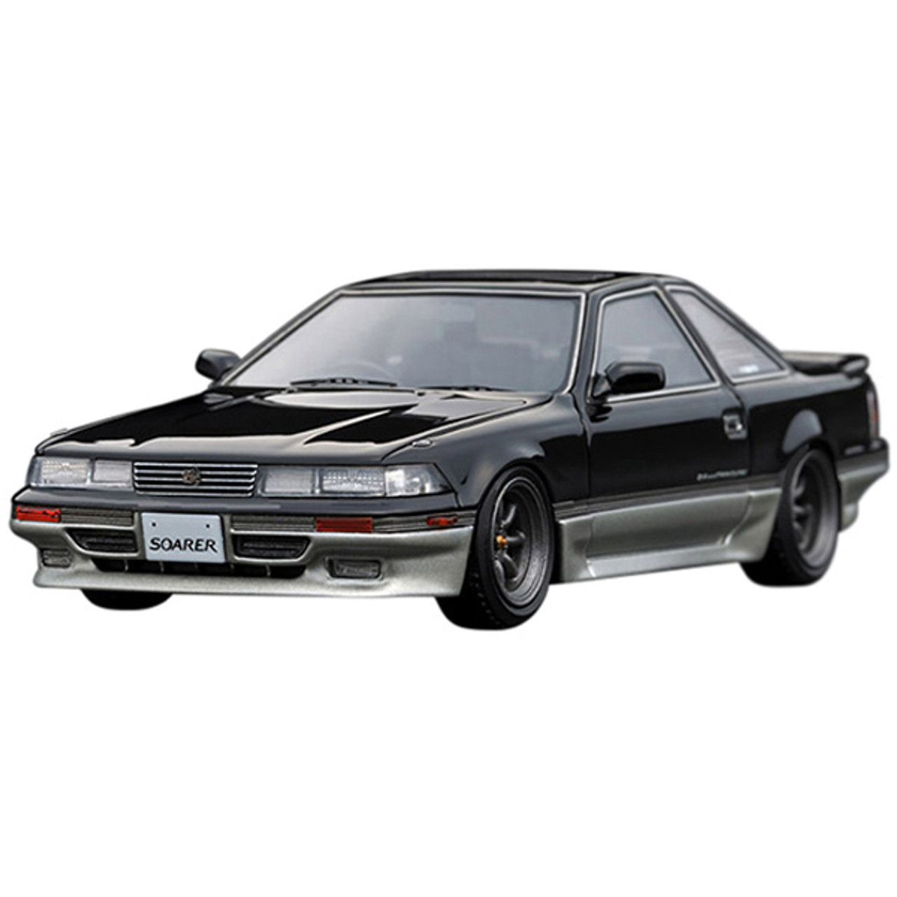 1/43 IG Ignition Model Toyota Soarer (Z20) 2.0GT-Twin Turbo (Black /  Silver) Car Model