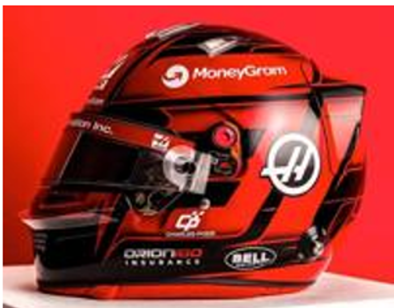 1/43 Spark 2025 Formula 1 MoneyGram Haas F1 Team Esteban Ocon Helmet Model