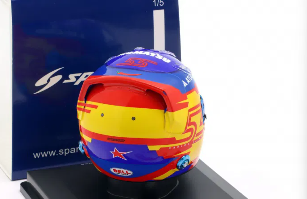 1/43 Spark 2025 Formula 1 Williams Racing Carlos Sainz Helmet Model