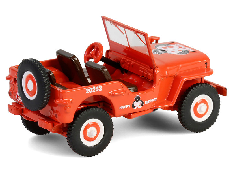 1944 Willys MB Jeep Red 