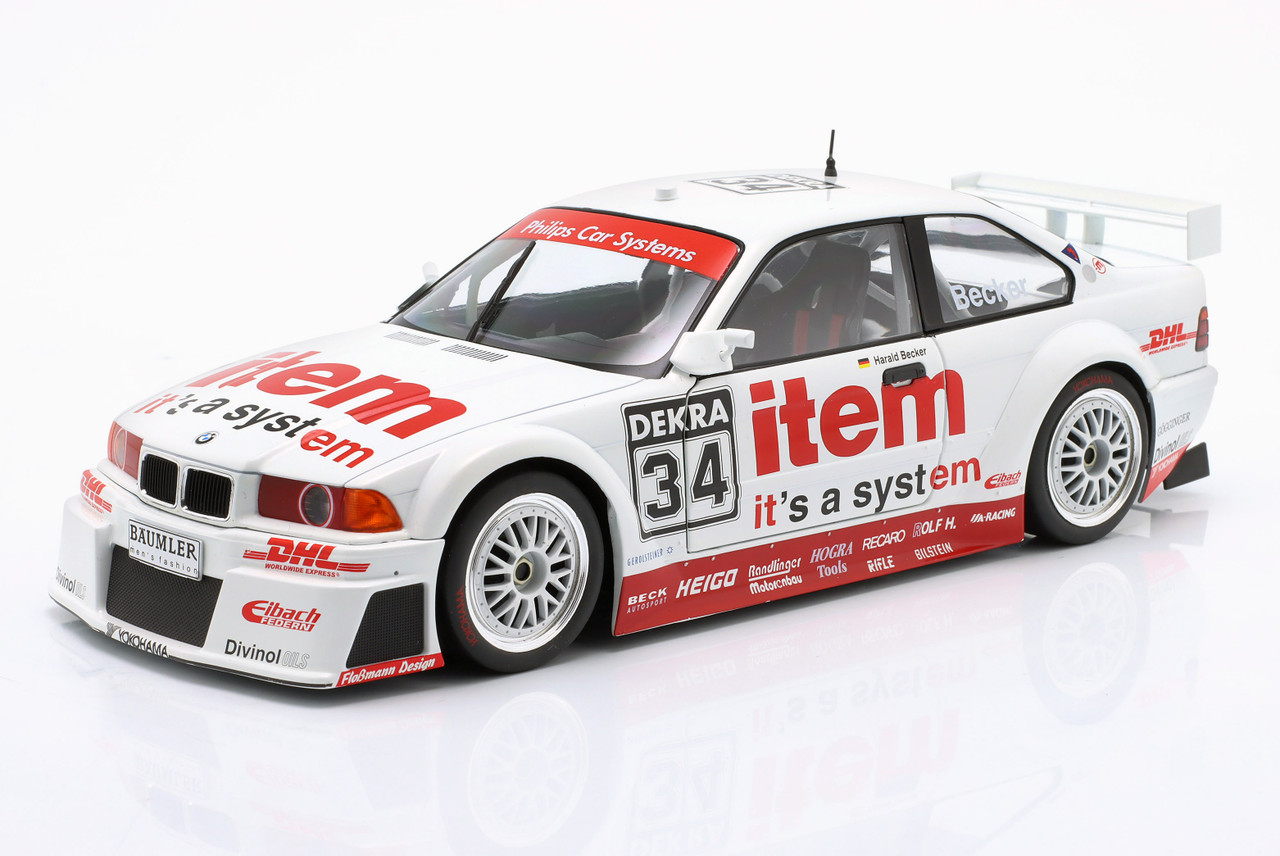 1/18 Werk83 1994 BMW 325i Coupe E36 DTM #34 DTM WS-DHL-Team Harald