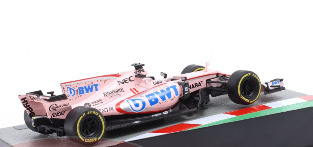 1/43 Altaya 2017 Formula 1 Sergio Perez Force India VJM10 #11 Diecast Car Model