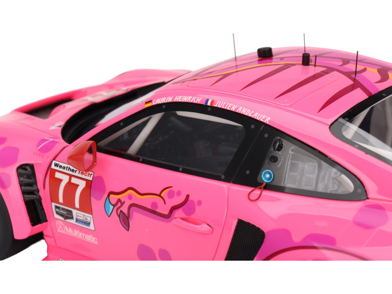 1/18 Top Speed 2024 Porsche 911 GT3 R #77 AO Racing 2024 IMSA Road