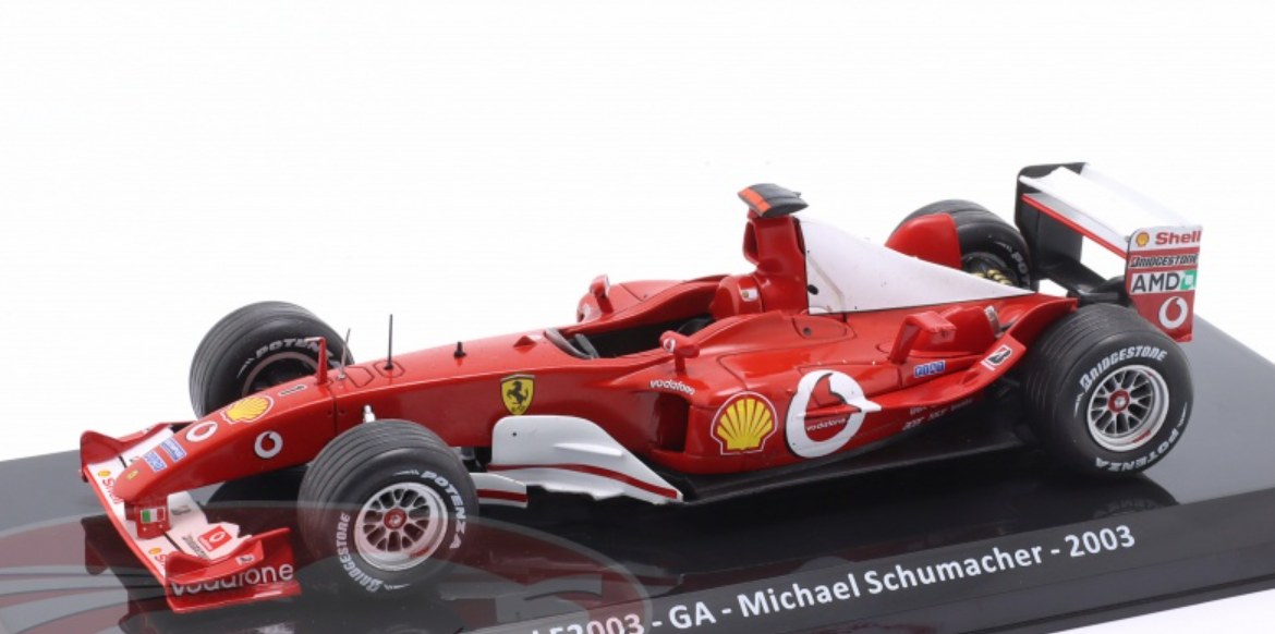 フェラーリ F2003-GA Schumacher シューマッハ Collectibles カスタム