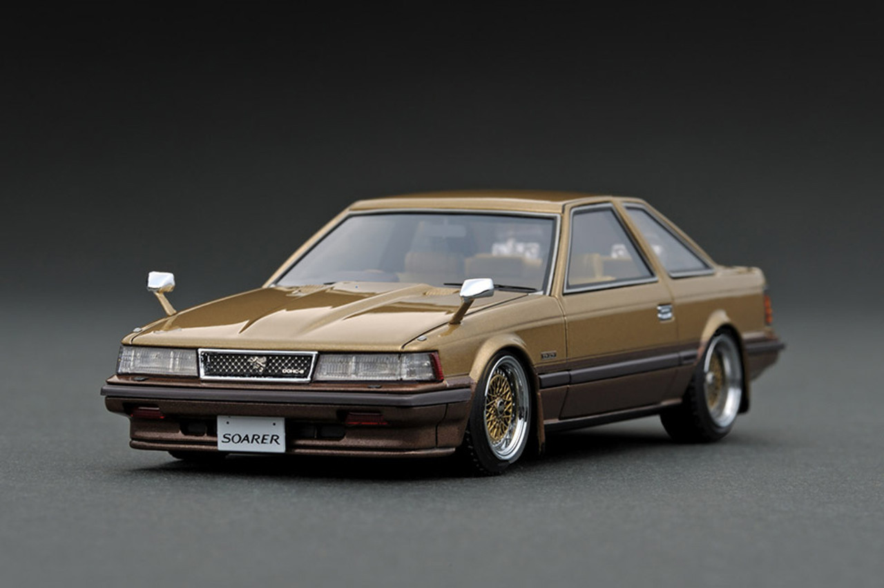 1/43 IG Ignition Model Toyota Soarer 2800GT Limited (Z10) Gold