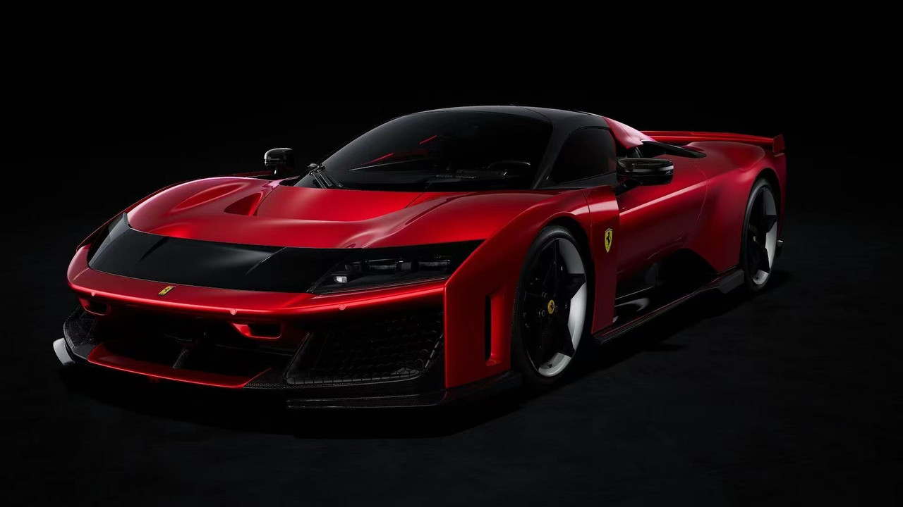 1/64 HH Model Ferrari F80 (Rosso Red) Car Model - LIVECARMODEL.com