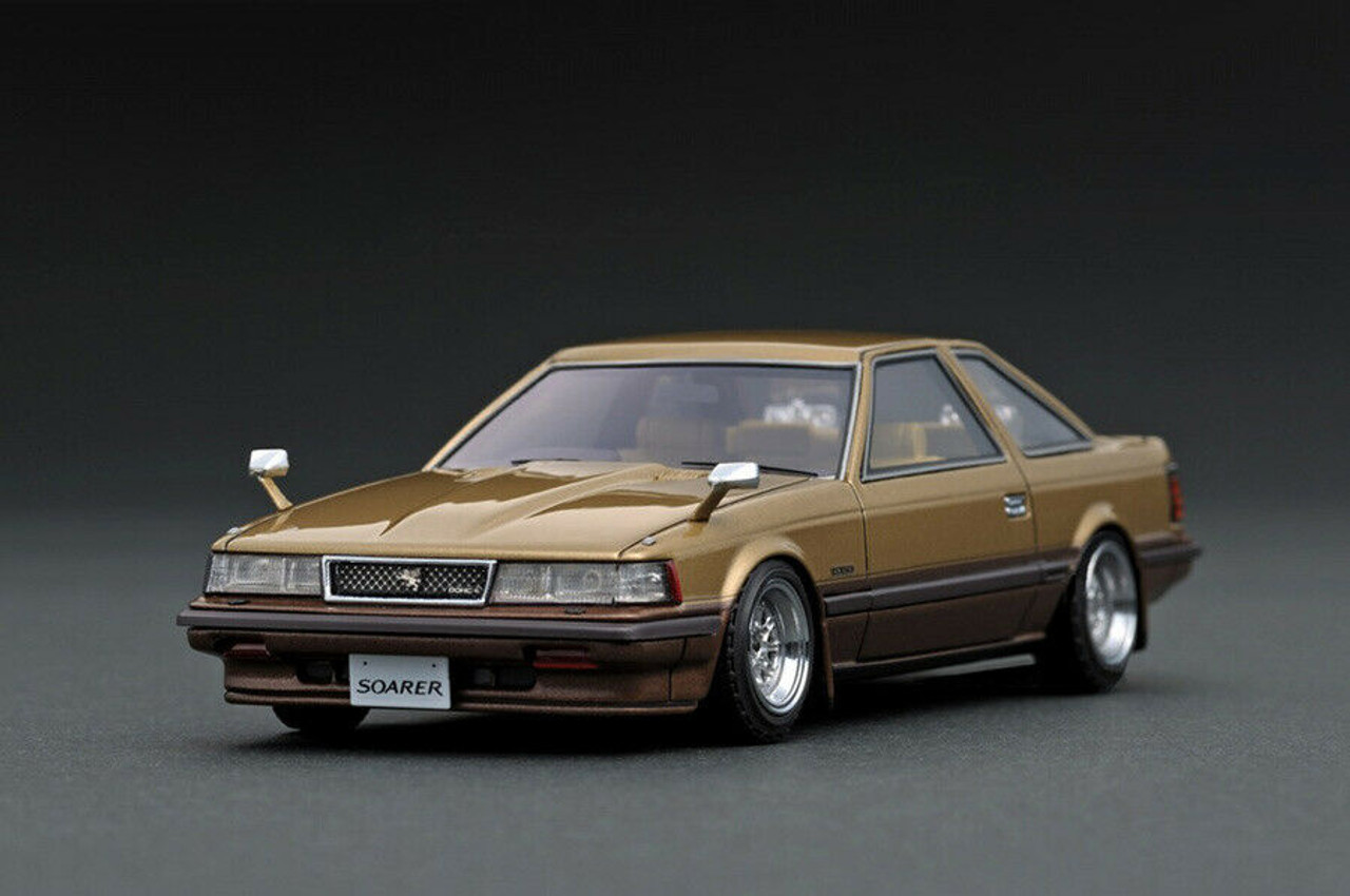 1/43 IG Ignition Model Toyota Soarer 2800GT Extra (Z10) (Gold) Car Model