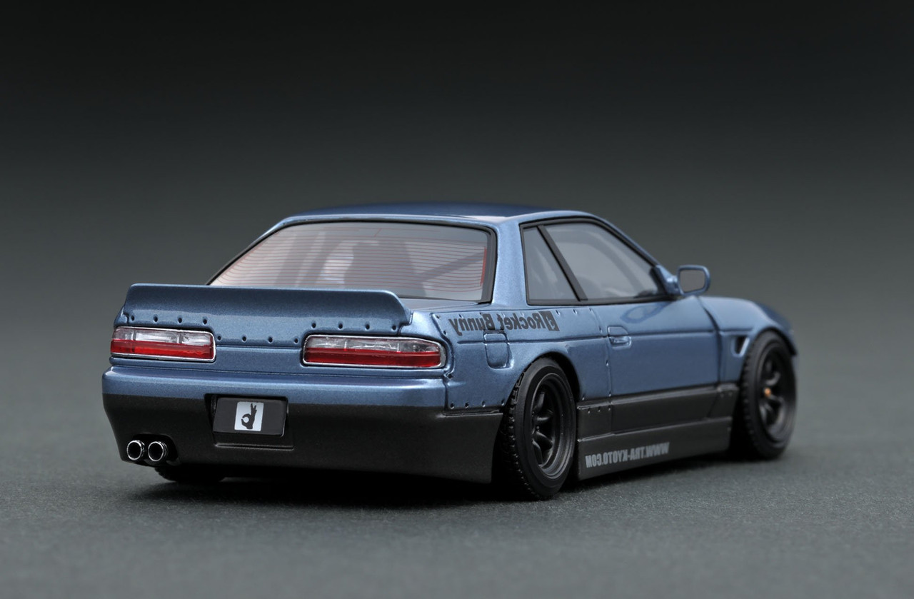 1/43 IG Ignition Model Nissan Silvia Rocket Bunny S13 V1 (Silver