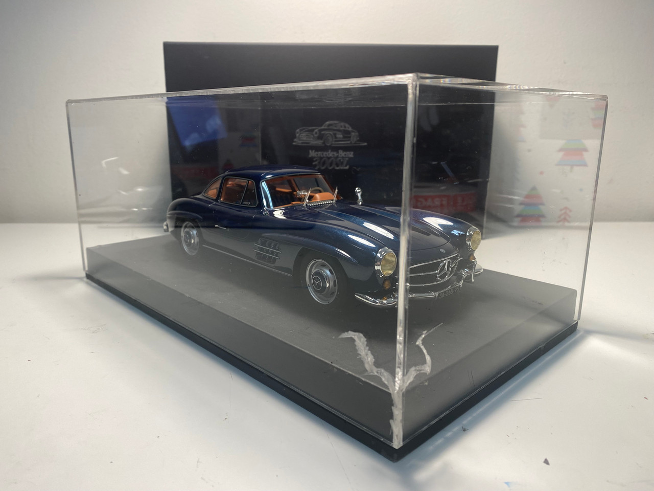 DEFECT AS-IS 1/18 DreamPower Mercedes-Benz Mercedes MB 300 SL