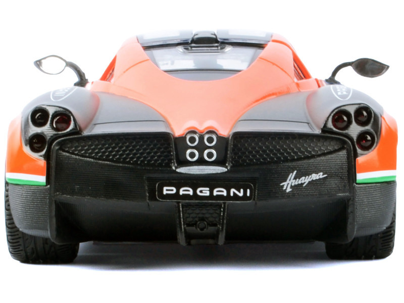 Pagani Huayra #23 Orange and Black with Stripes 
