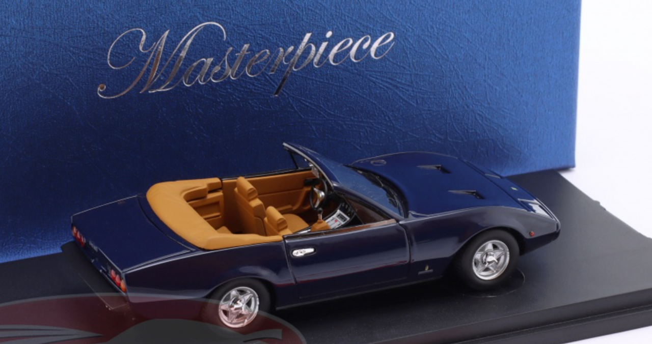 1/43 AutoCult 1971 Ferrari 365 GTC/4 Spider (Dark Blue) Car Model