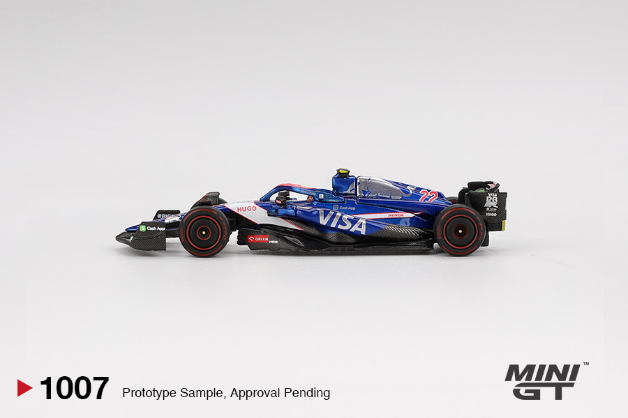 1/64 Mini GT 2024 Formula 1 RB VCARB 01 #22 Yuki Tsunoda Bahrain
