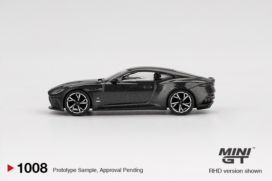 1/64 Mini GT Aston Martin DBS 007 Edition (Grey) Diecast Car Model