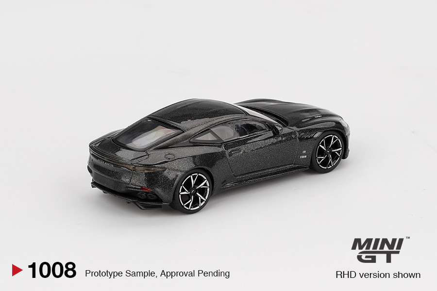 1/64 Mini GT Aston Martin DBS 007 Edition (Grey) Diecast Car Model