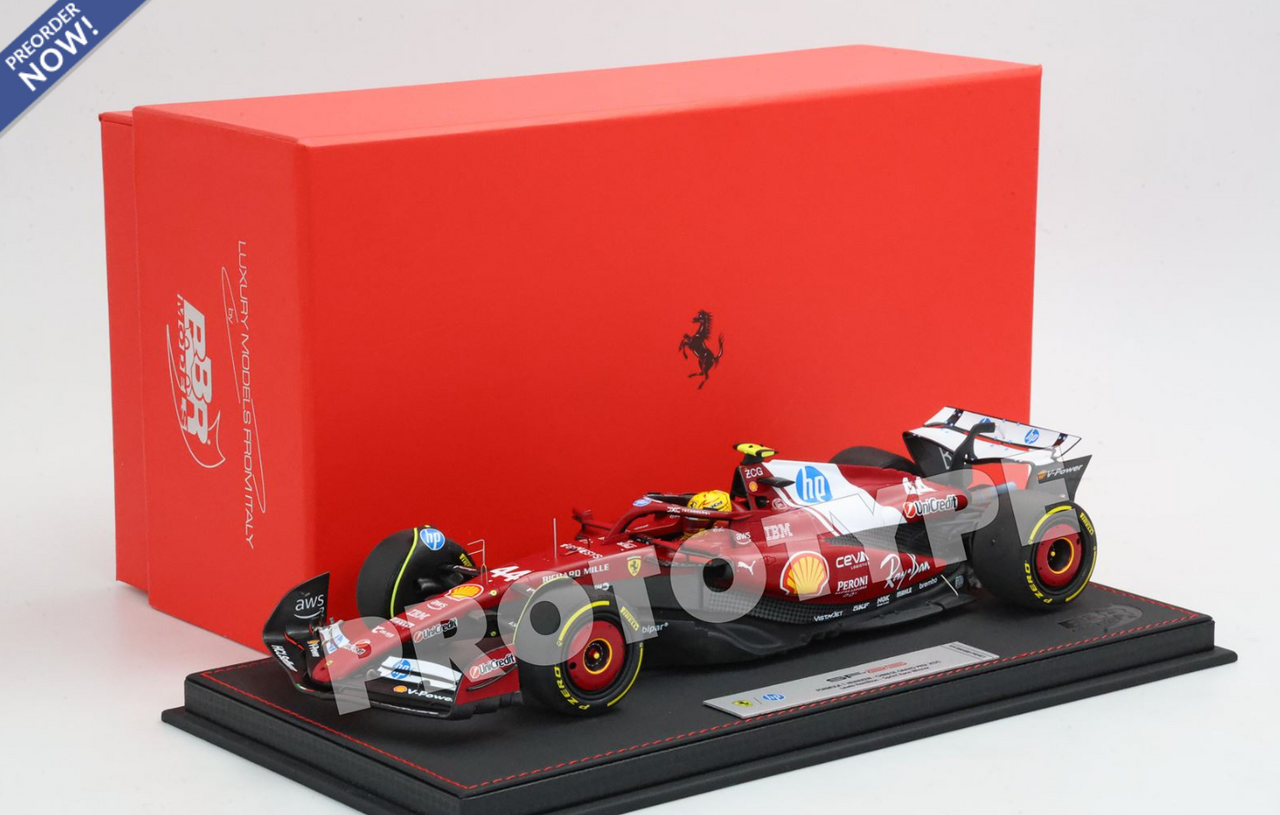1/18 BBR 2025 Formula 1 China GP Ferrari SF-25 Sprint Race