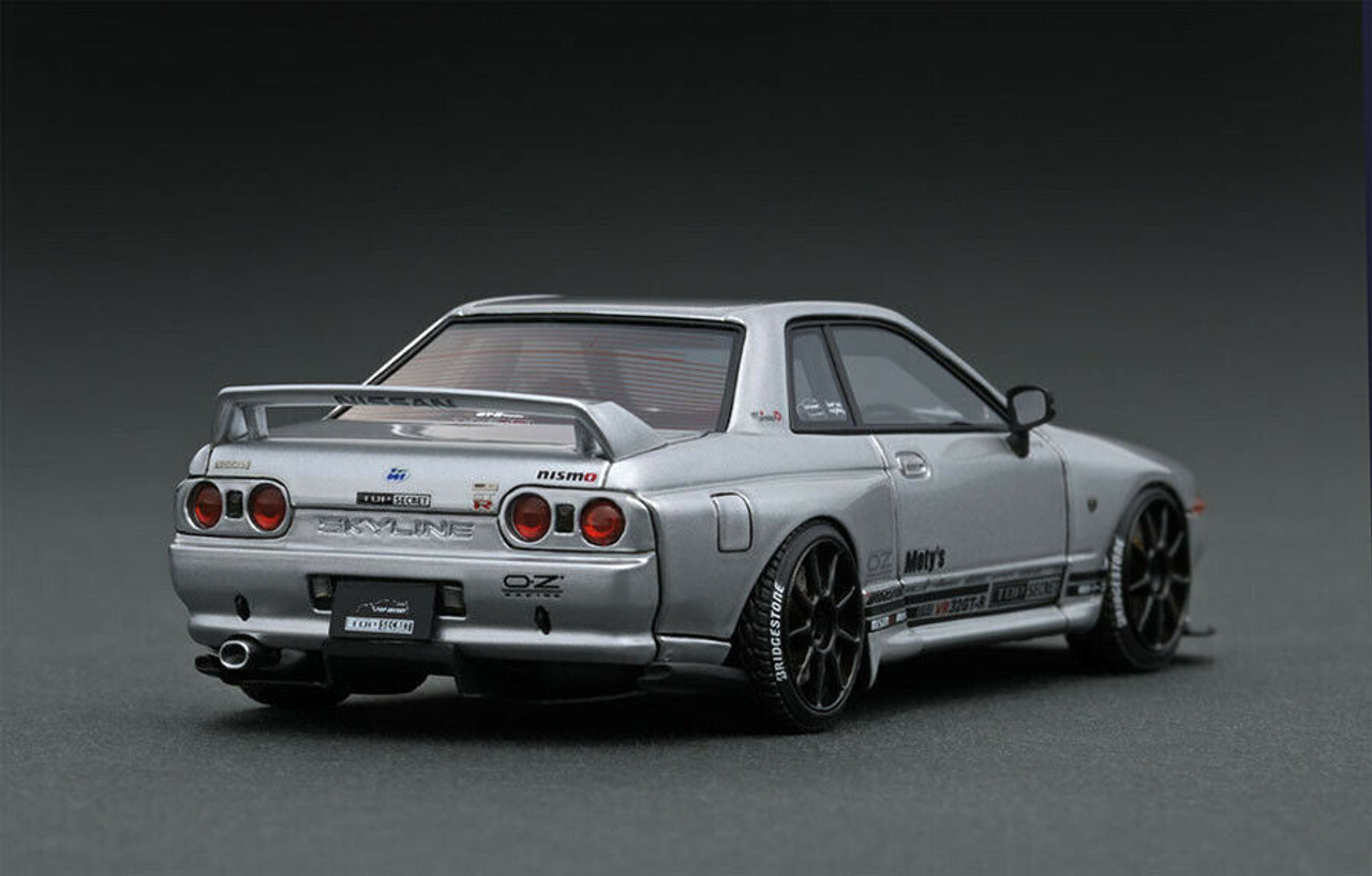 1/43 IG Ignition Model Nissan Skyline Top Secret GT-R GTR (VR32) (Silver) Car Model