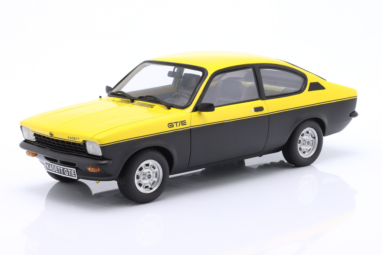 OPEL KADETT C GT/E RALLYE COUPE 2 PORTES JAUNE ET NOIRE DE 1973... OPEL