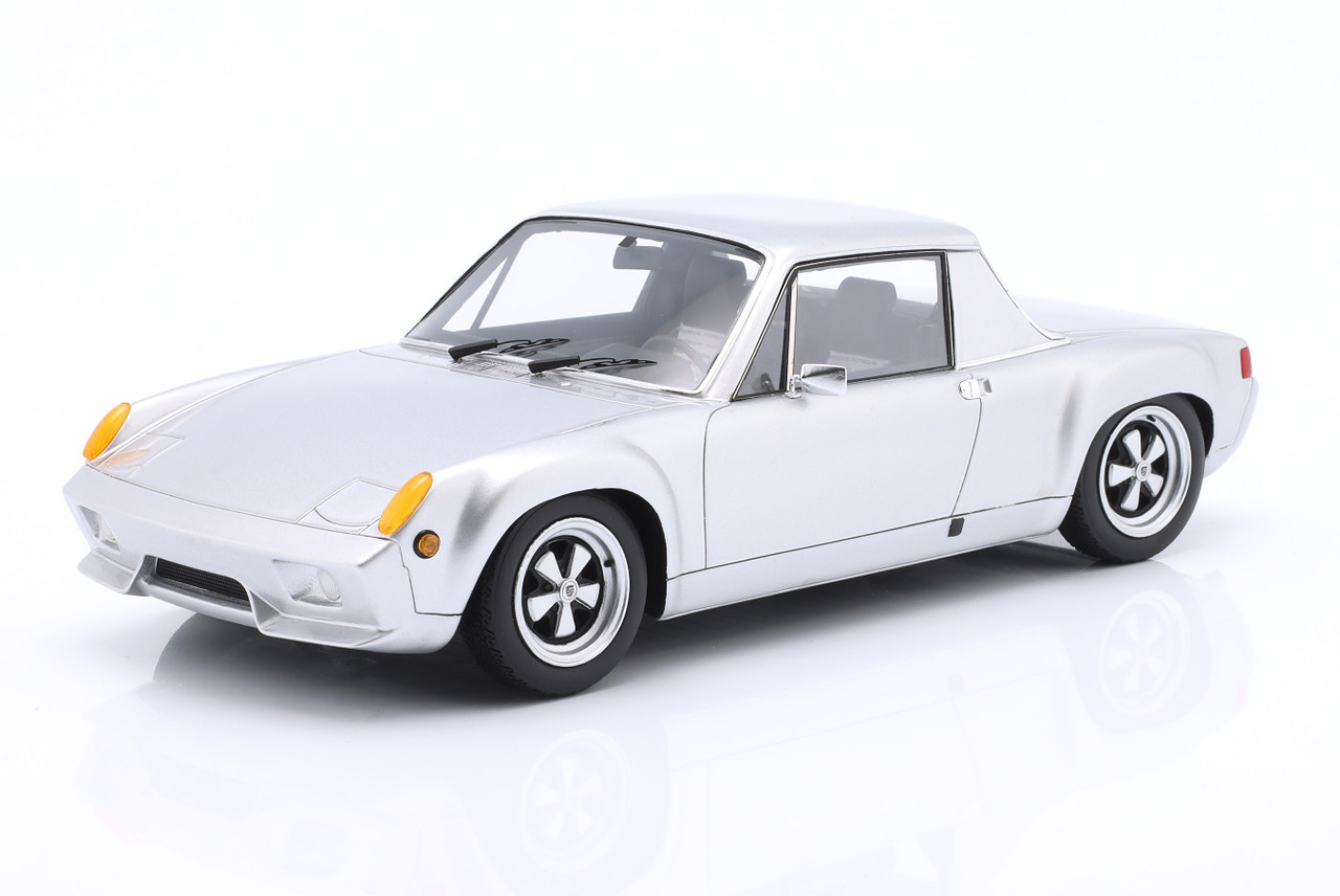 1/18 Schuco 1972 Porsche 916 Chassis #12 (Silver) Car Model