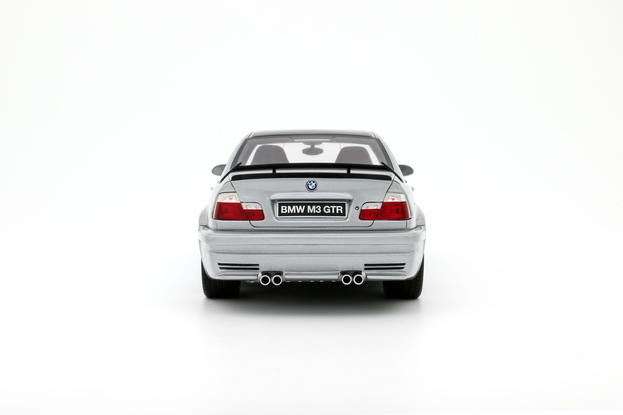 1/18 OTTO 2001 BMW M3 E46 GTR Street (Titan Silver Metallic