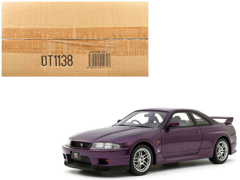 1/18 OTTO 1995 Nissan Skyline GT-R GTR R33 V-Spec (Midnight Purple) Car Model